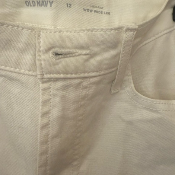 Old Navy Women's High Rise Jeans - Cream - Picture 4 of 4